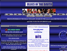 Tablet Screenshot of bluesinthesouth.com